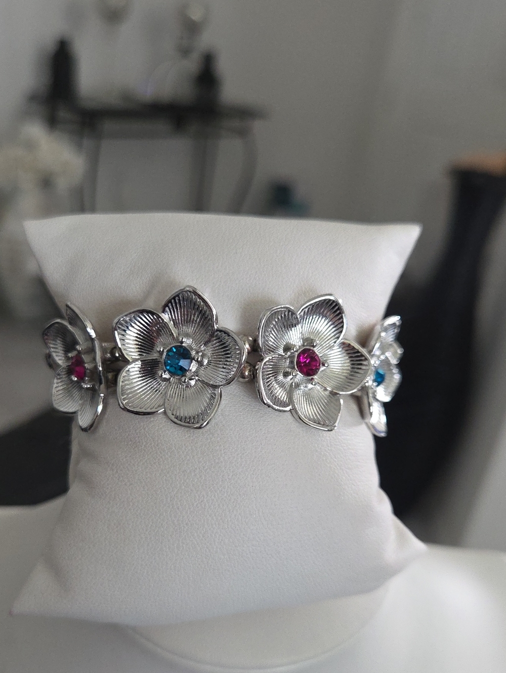 Paparazzi General Grandeur Blue Bracelet NWT